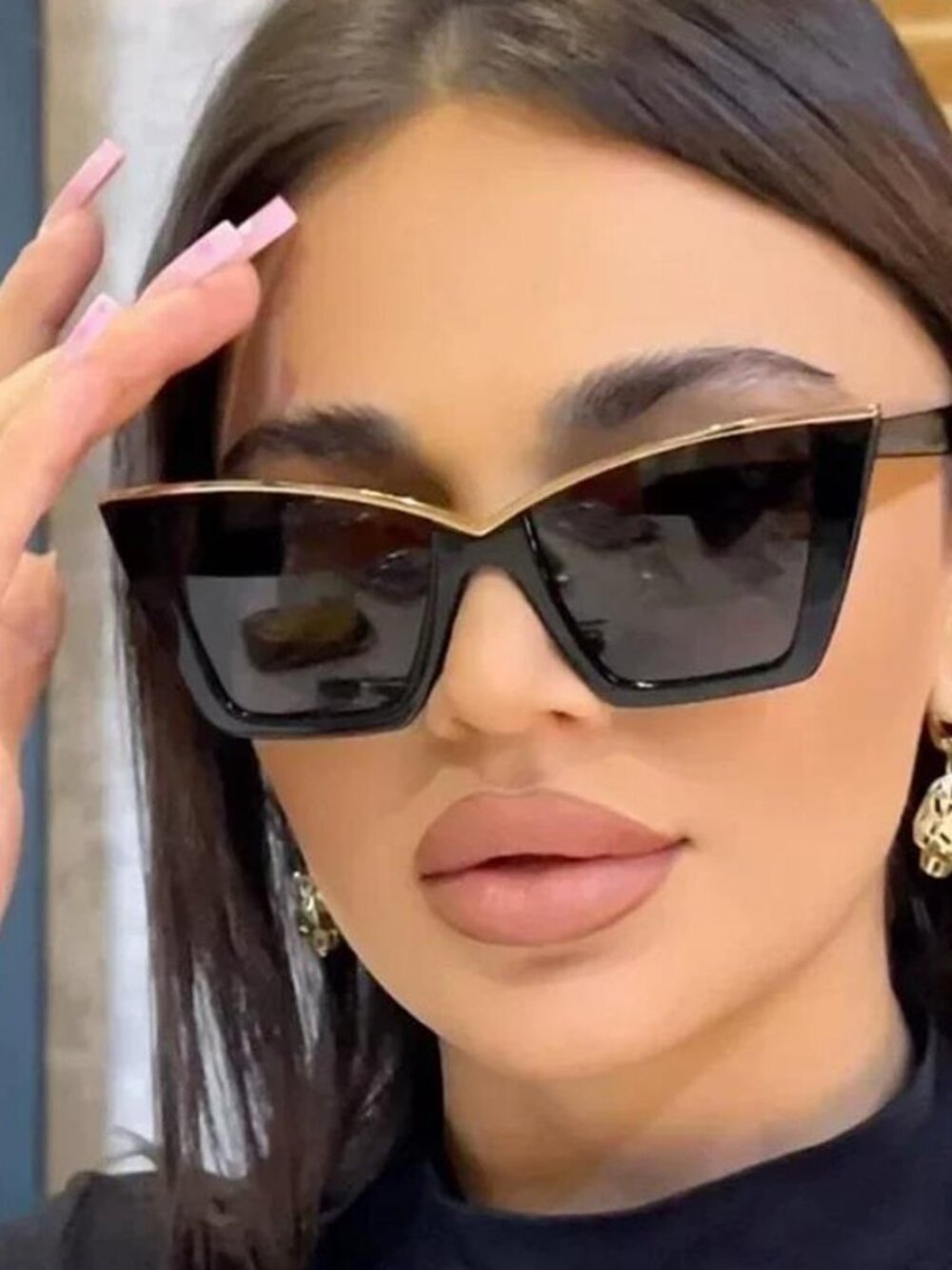 Retro Rectangle Sunglasses